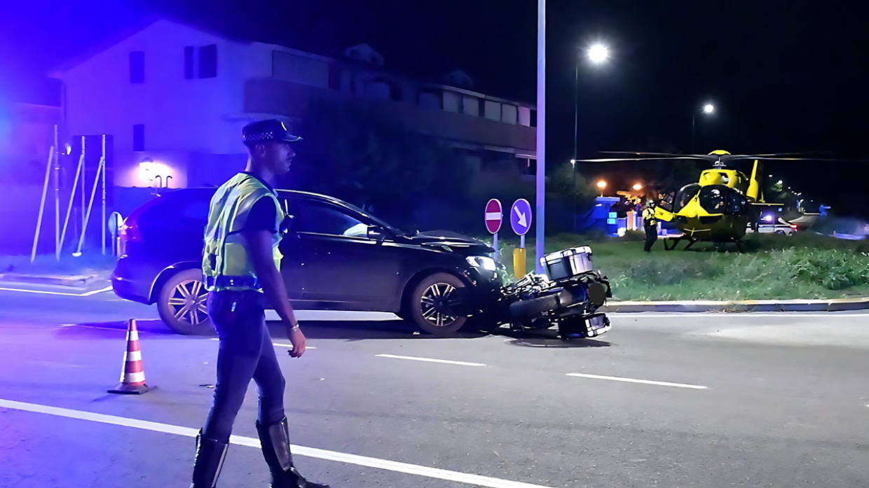 Grave incidente a Mezzano: scontro tra auto e moto