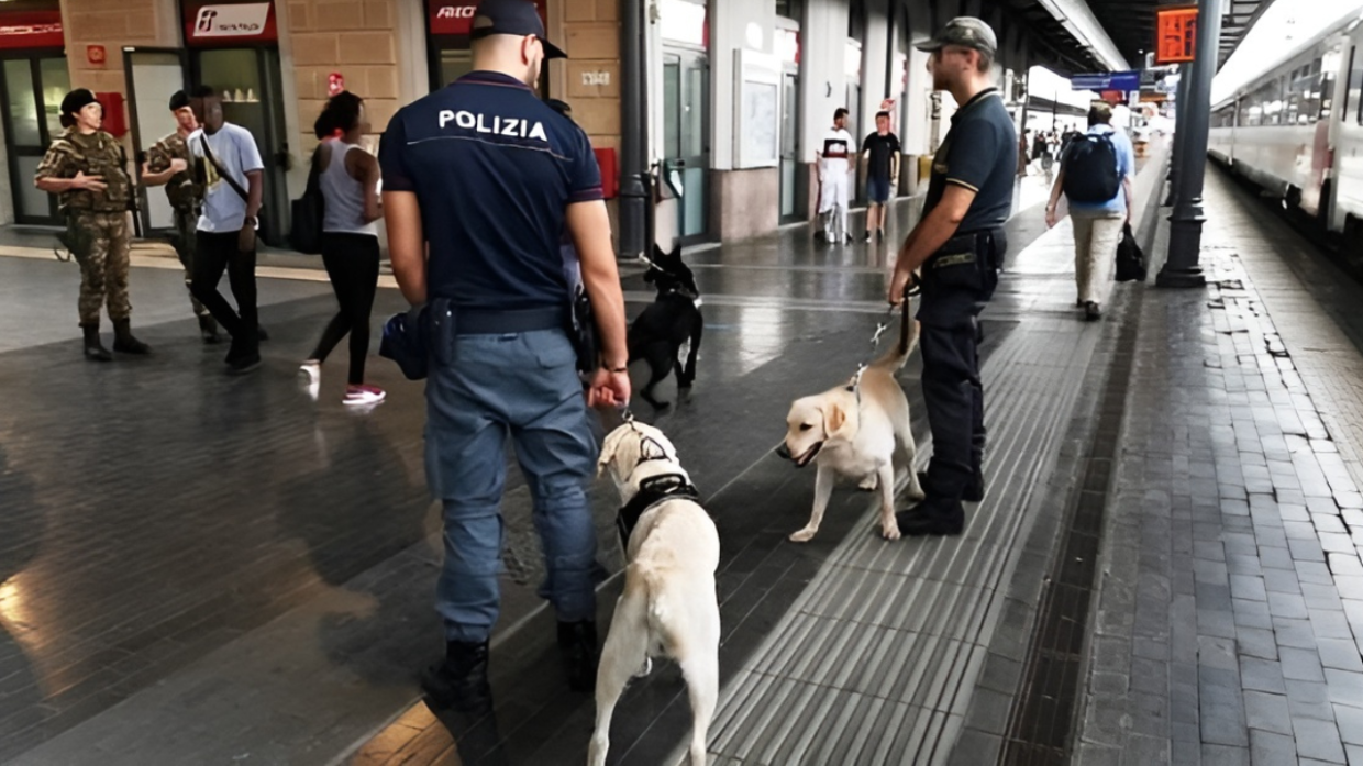 Blitz della polizia alla stazione di Bologna: arresti, denunce  e sequestri di droga