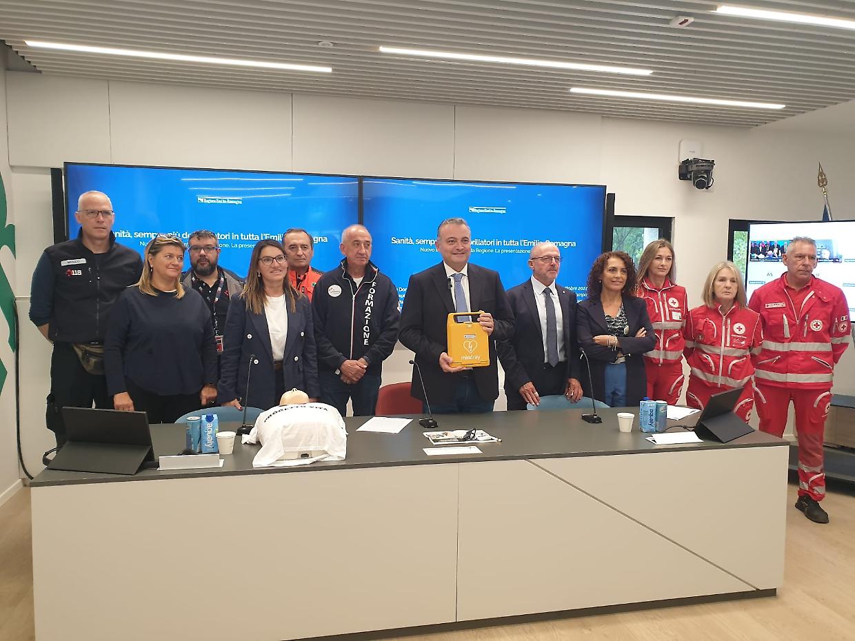 Sanità in Emilia-Romagna: 1,5 milioni di euro per mille nuovi defibrillatori automatici