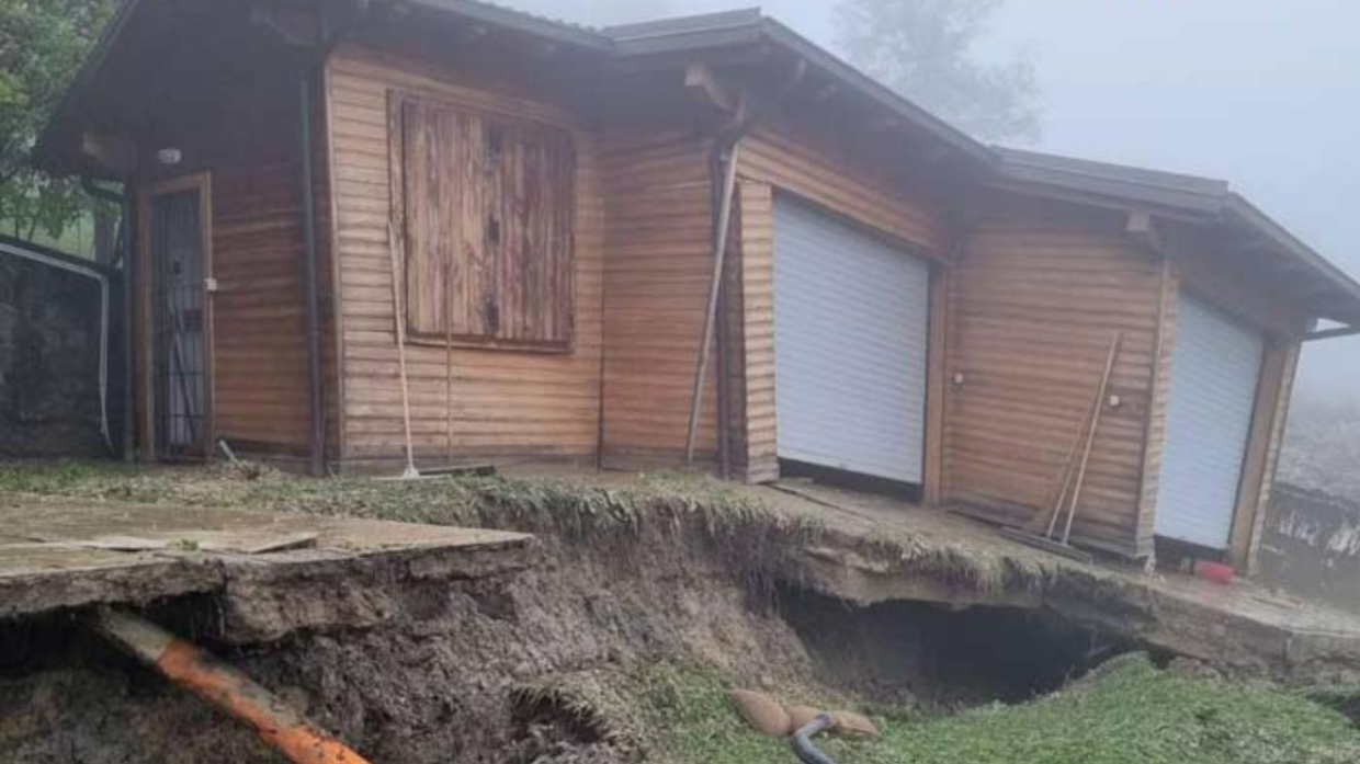 Frana a Monte Galletto: Evacuata un'abitazione a San Benedetto Val di Sambro