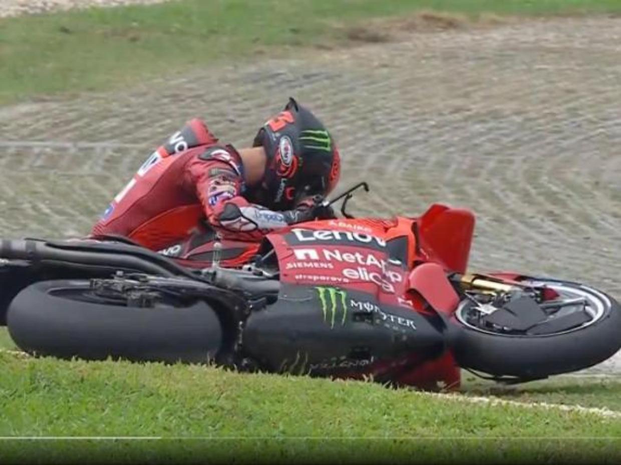 Pecco Bagnaia e la Caduta in Malesia: Martin Allunga in Classifica MotoGP