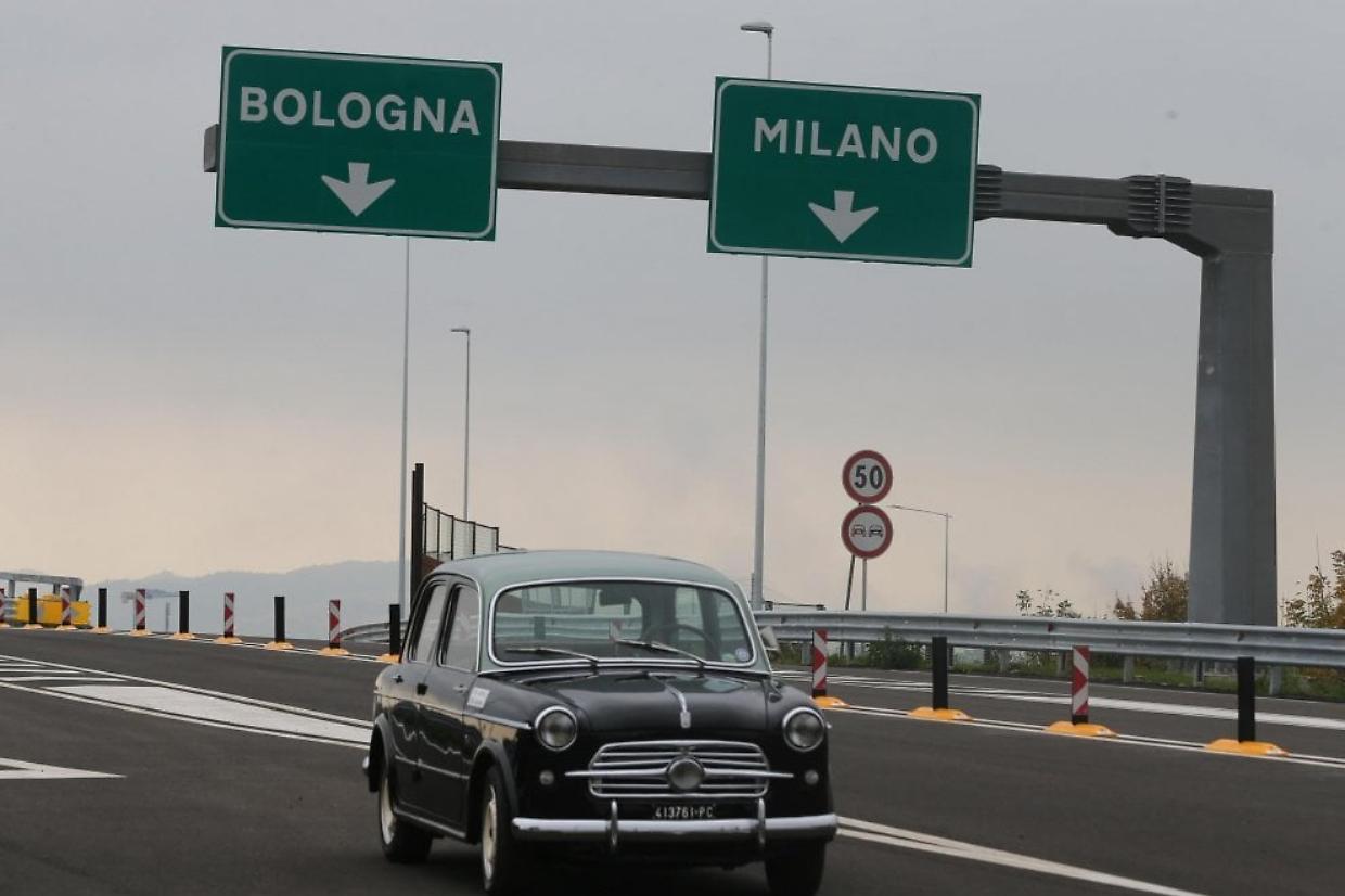 Chiusure notturne sulla A1: Modena Sud e Valsamoggia in manutenzione