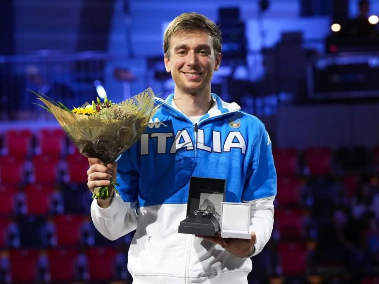 Giacomo Paolini brilla a Berna: è argento alla Coppa del Mondo di Spada