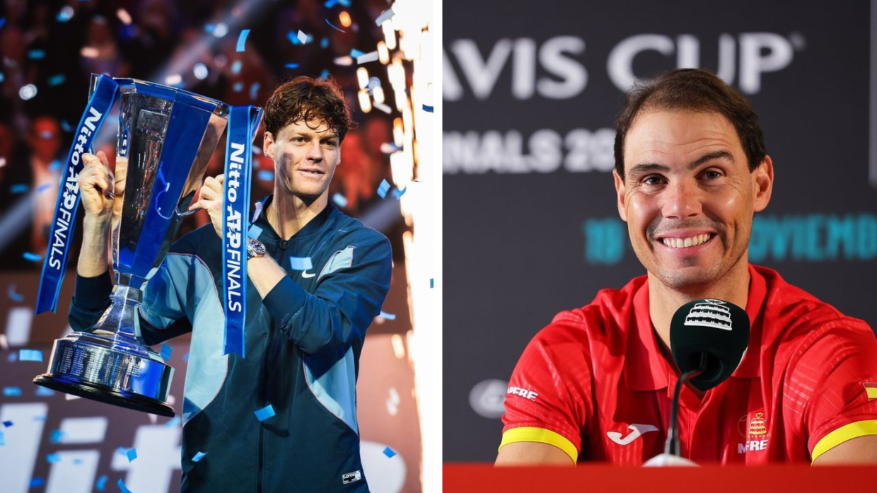 Jannik Sinner e Rafa Nadal (Fonte Instagram)