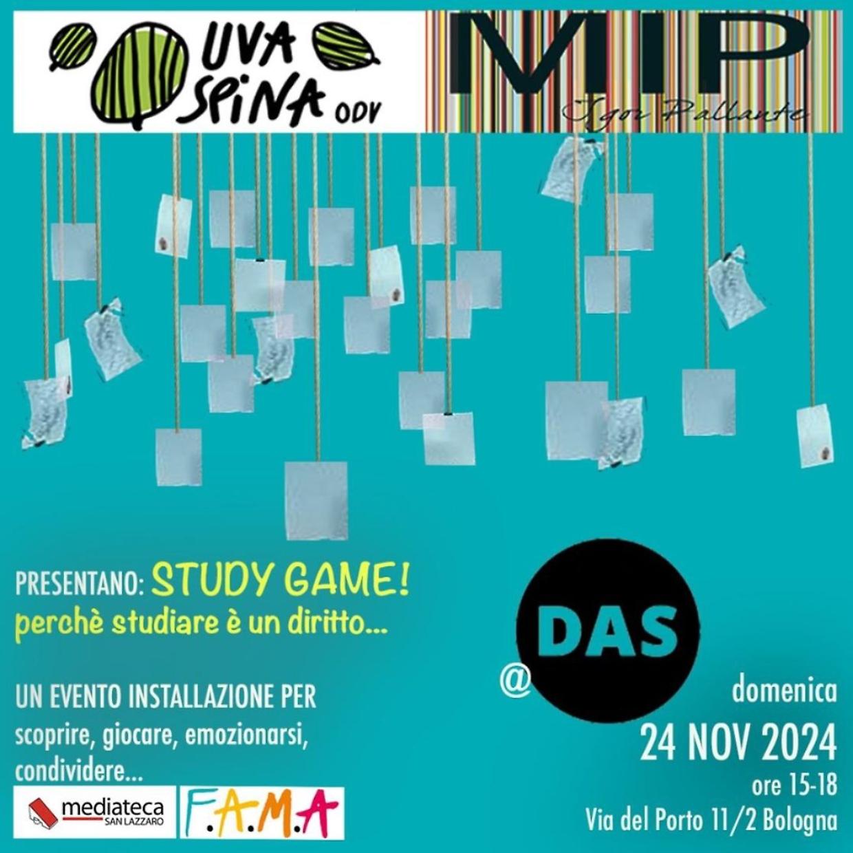 STUDY GAME: al DAS di Bologna si celebra il diritto allo studio 