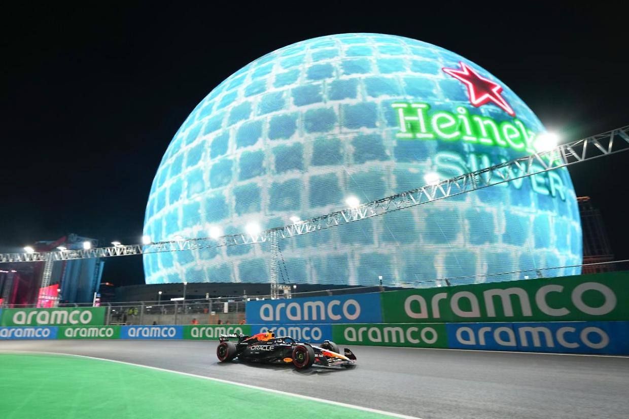 Las Vegas: Russell brilla, Verstappen è il re della stagione 2024