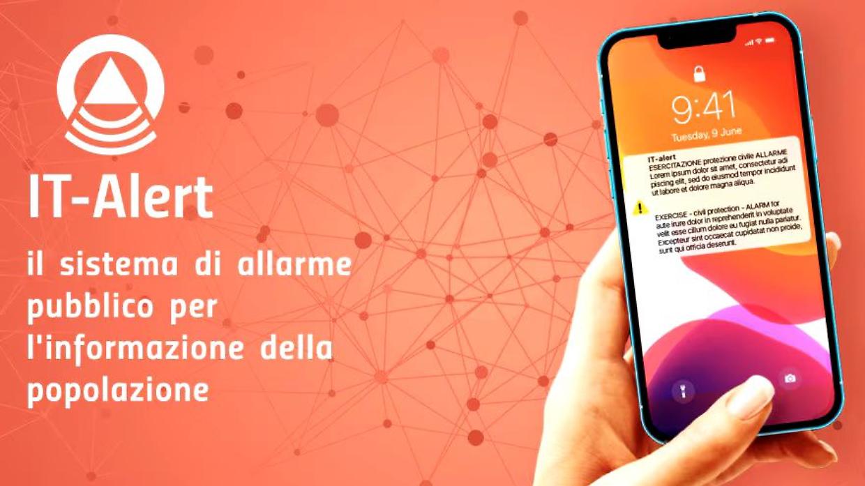 Dal 3 all'11 dicembre, in Emilia-Romagna i test IT-Alert per simulare emergenze 