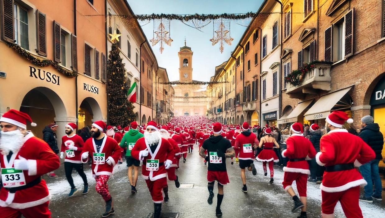 Al via la magia del Natale con la "Babbo Natale Run": festa, divertimento e solidarietà