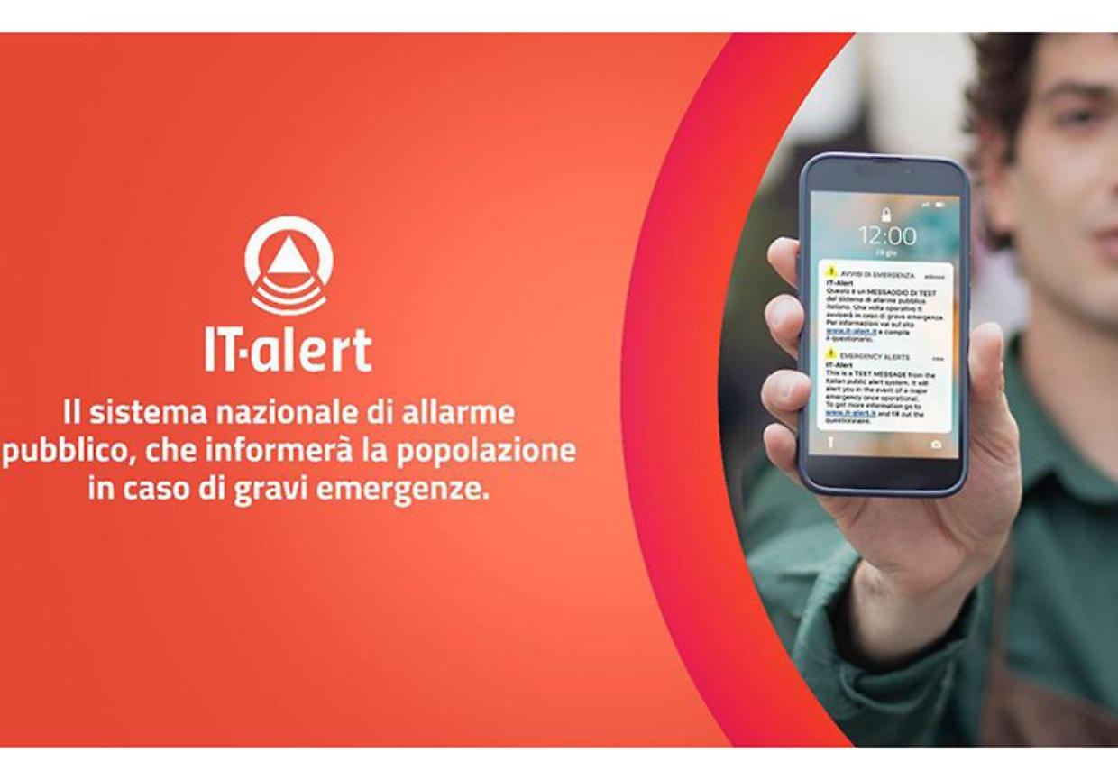 IT-Alert: test della Protezione Civile a Forlì-Cesena e Ravenna l' 11 dicembre