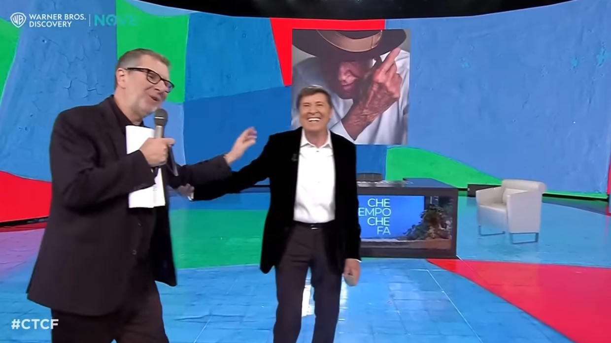 Fabio Fazio e Gianni Morandi (Fonte NOVE)