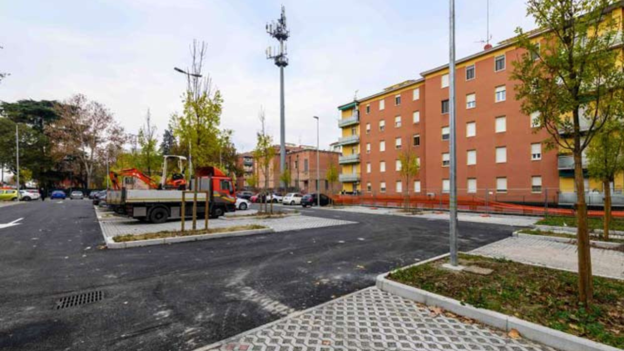 Nuovo parcheggio nell'estrema periferia Ovest