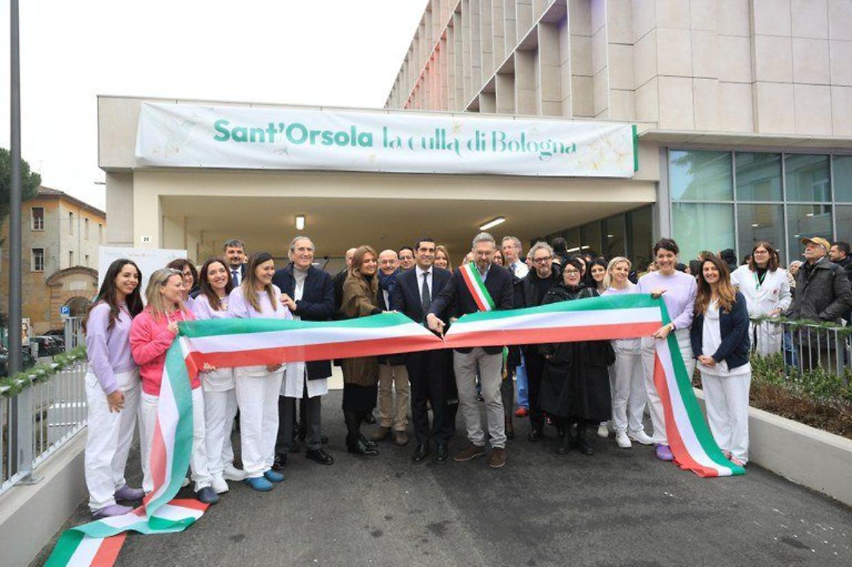 Inaugurata la nuova Maternità dell'Irccs Policlinico di Sant'Orsola