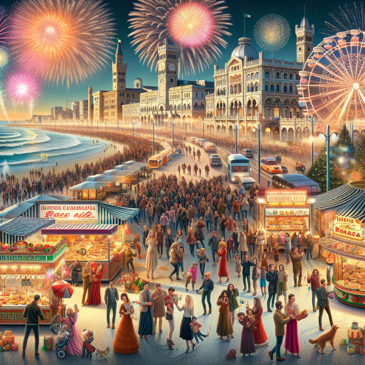 Rimini si prepara a un Capodanno indimenticabile con concerti, spettacoli e un'occupazione alberghiera al 70%