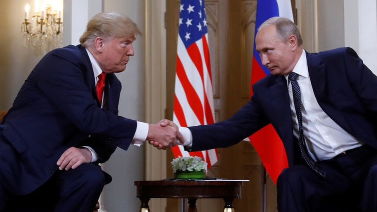 Donald Trump e Vladimir Putin (Fonte BBC/Instagram)