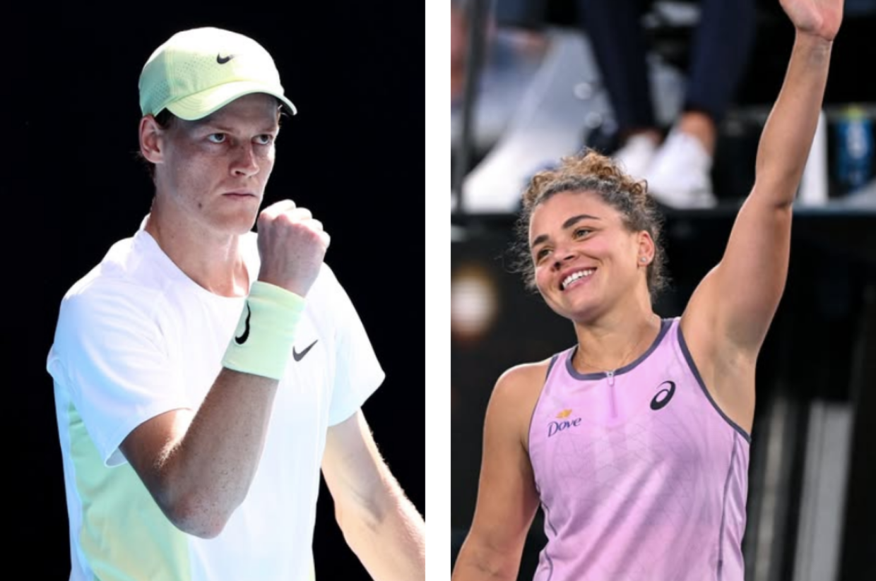 Australian Open 2025, quando giocano Sinner, Berrettini, Paolini e Musetti