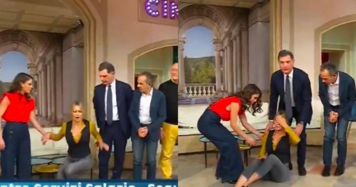 Anna Falchi sviene in diretta durante I Fatti Vostri [VIDEO]