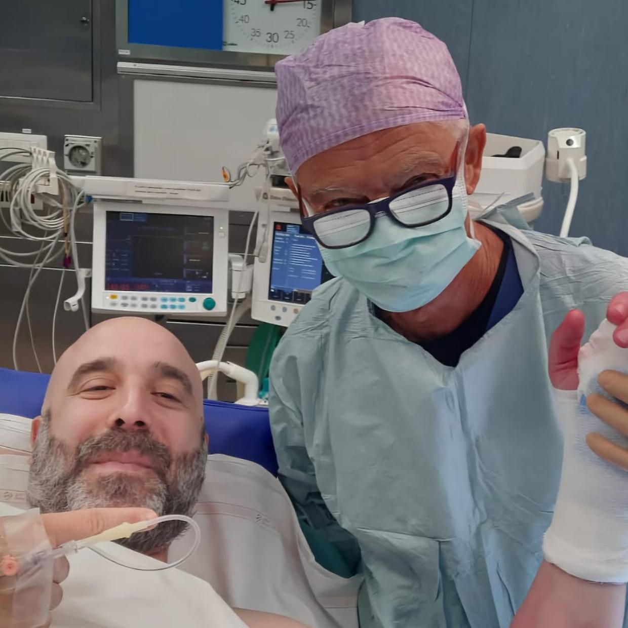 Il sindaco di Scandiano operato dall'ex avversario alle comunali