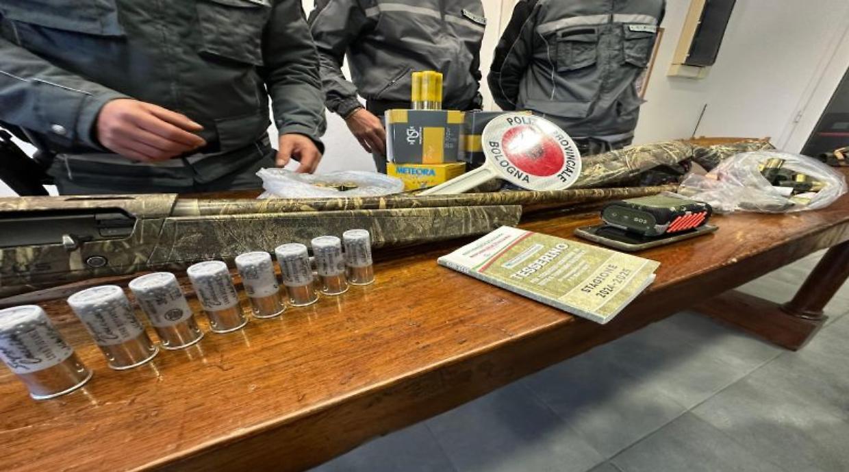 Caccia illegale a Molinella: 14 multe e tre denunce per violazioni in area protetta