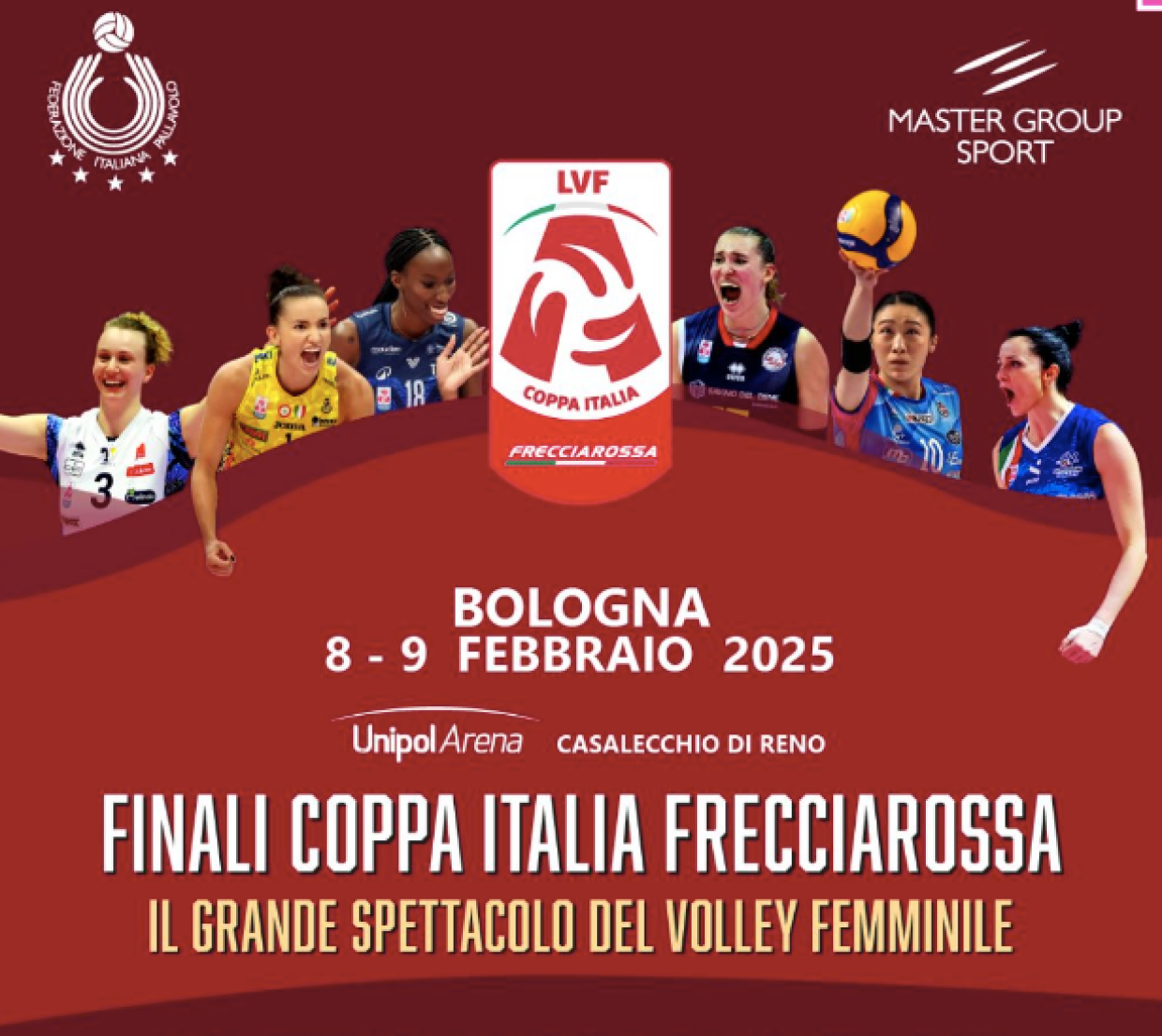 Bologna ospita le Finali di Coppa Italia Frecciarossa: un weekend di grande volley femminile
