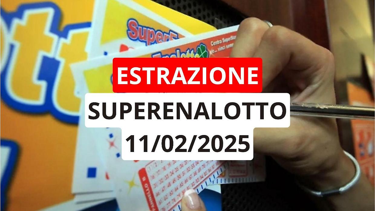 Estrazione Superenalotto: ecco i numeri vincenti del 11 febbraio