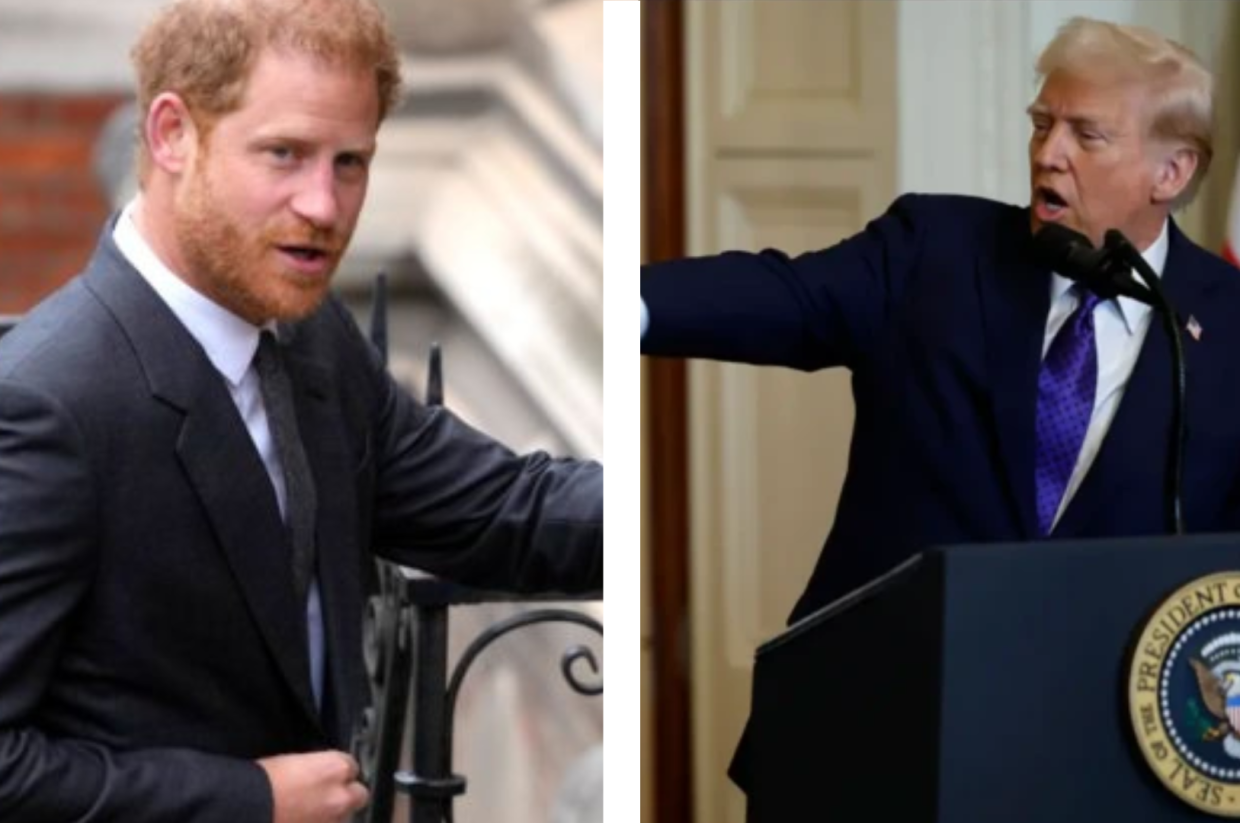Trump risparmia Harry: "Non lo farò, lo lascio stare perchè ha già abbastanza..."
