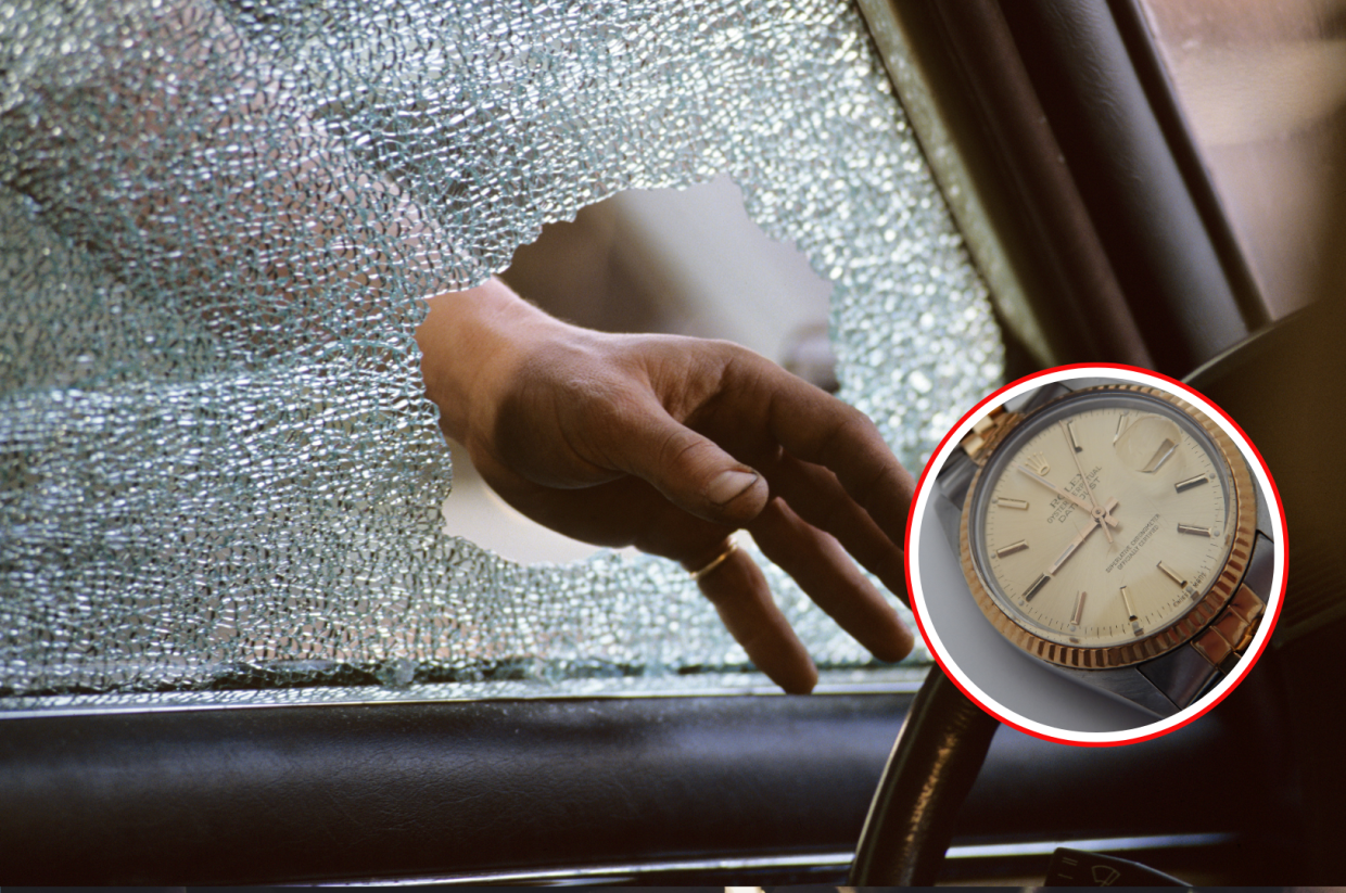 Derubato di un orologio da 40 mila euro, insegue i ladri ma tampona un altro automobilista