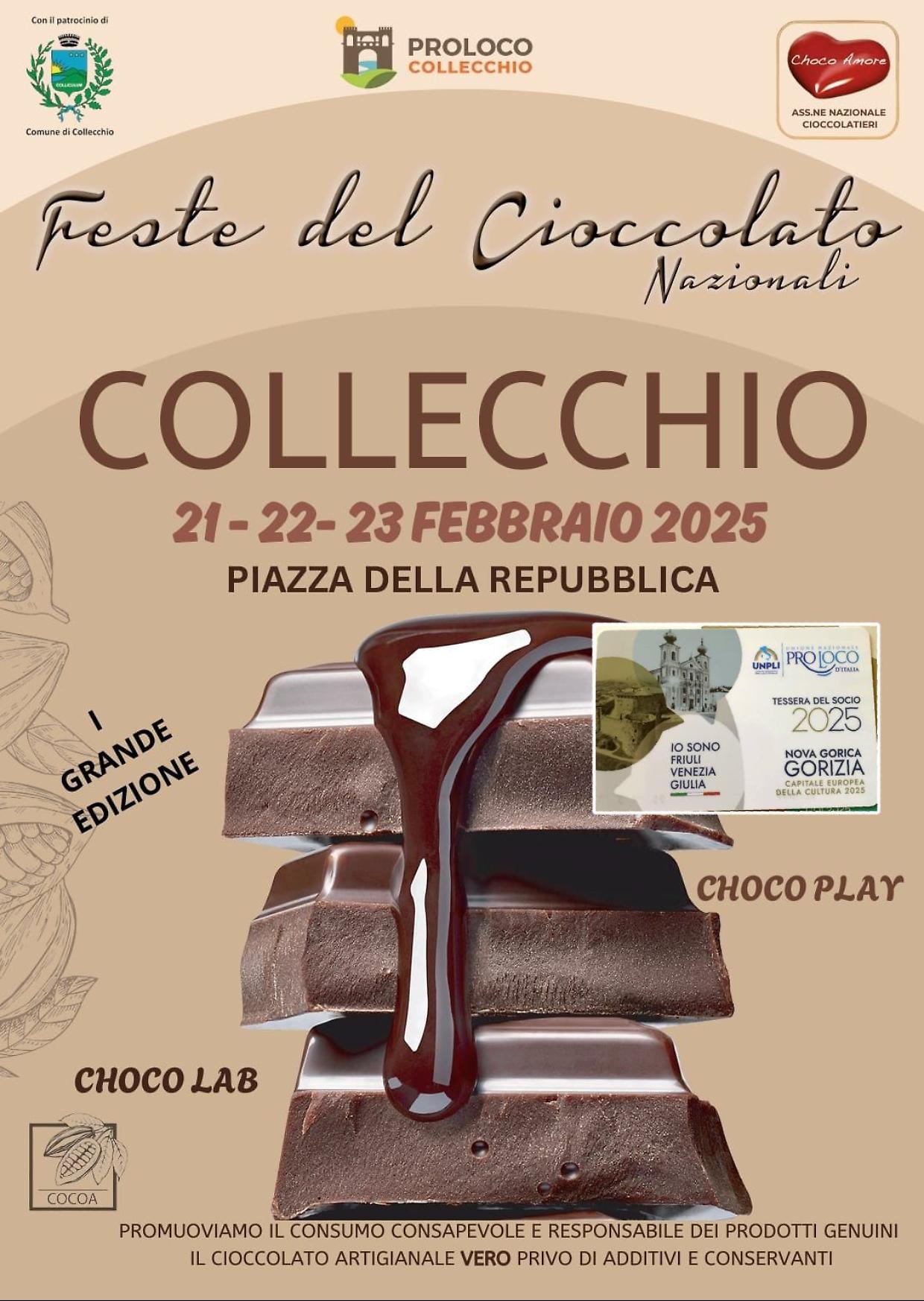 Tutti pazzi per il cioccolato: a Collecchio la prima edizione della Festa del Cioccolato Artigianale