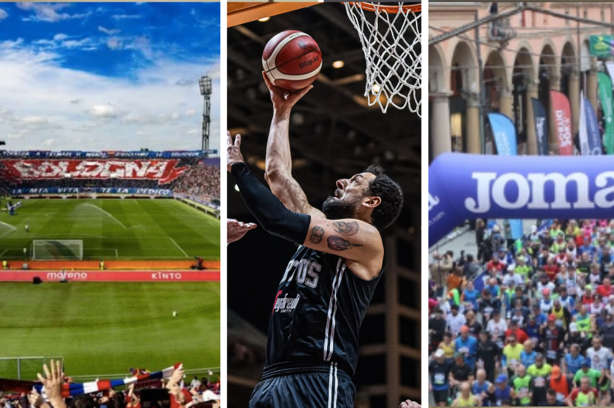 Super domenica sportiva a Bologna: quattro eventi in contemporanea mettono alla prova la città