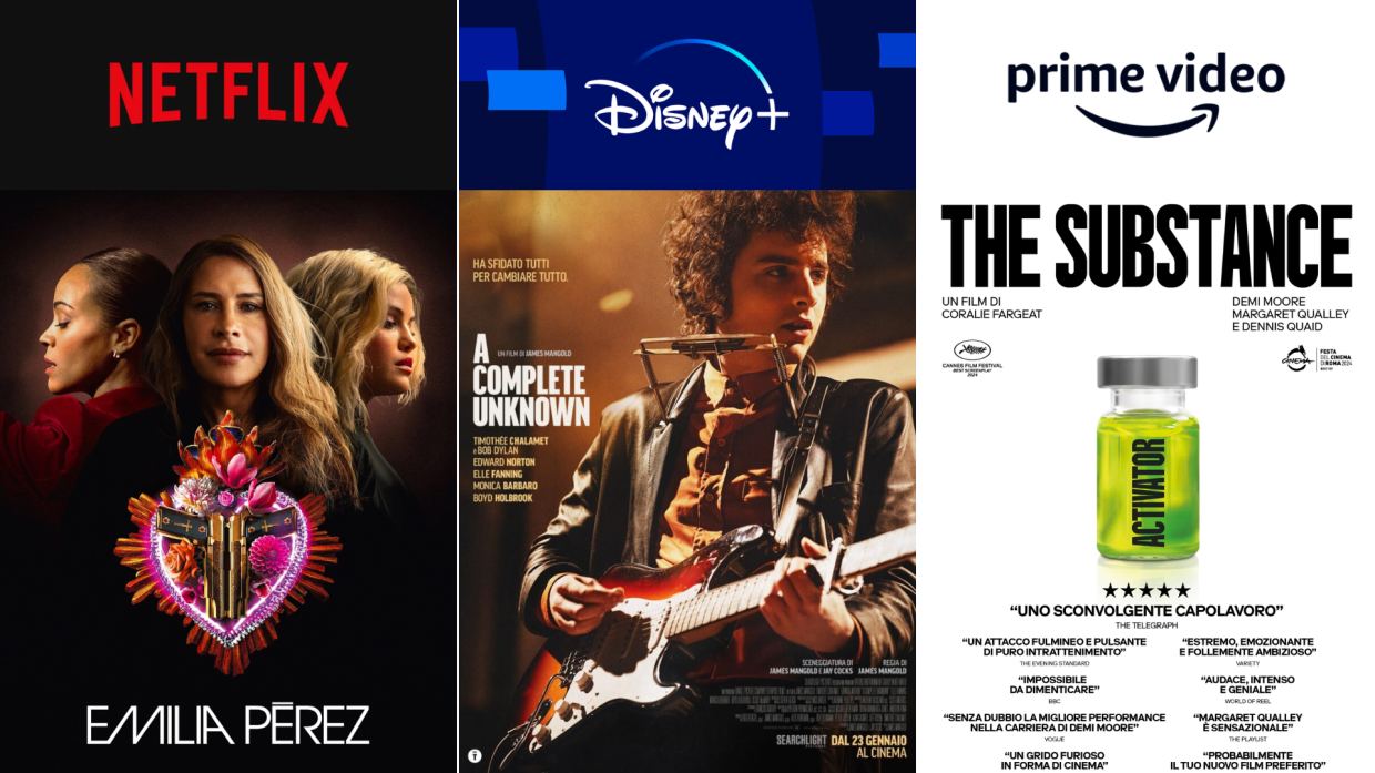 Dove guardare i film protagonisti degli Oscar 2025: cinema e streaming per rivivere l'emozione