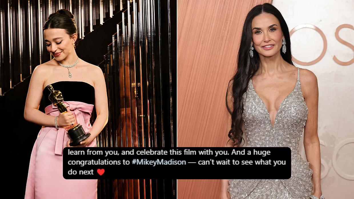 "Demi è distrutta, pensava ce l'avesse fatta". La vera reazione di Demi Moore alla perdita contro Mikey Madison agli Oscar 2025