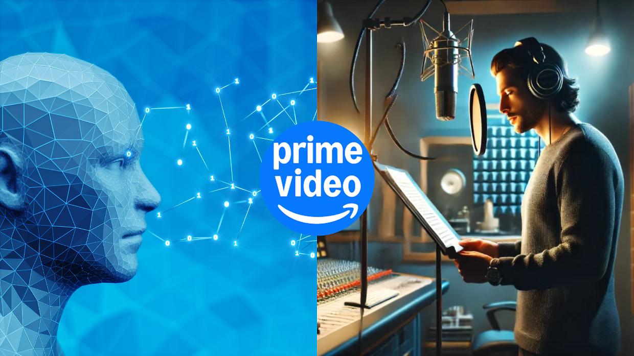 Prime Video adotta l'intelligenza artificiale per il doppiaggio: la reazione (negativa) della comunità dei doppiatori