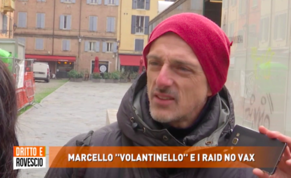 Marcello Scunzani: otto mesi di carcere per l'attivista No-Mask modenese