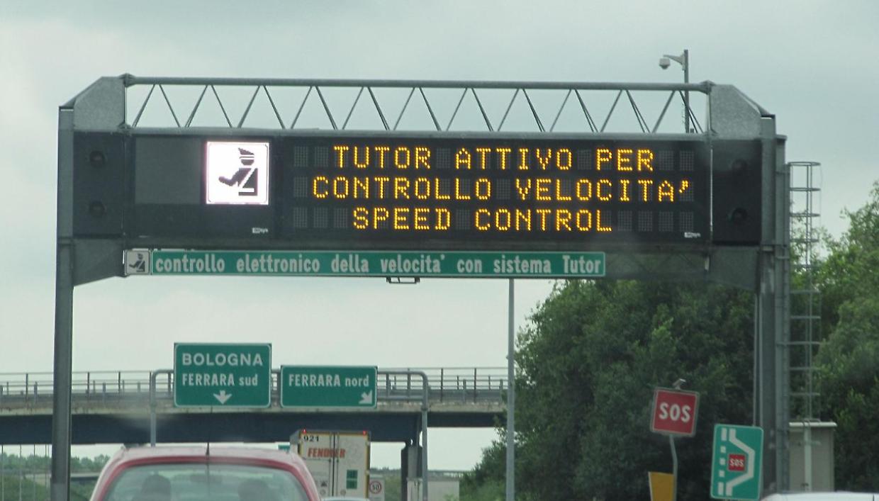 Nuovi tutor 3.0 sull'A14: ecco come funzionano e quando scatta la multa