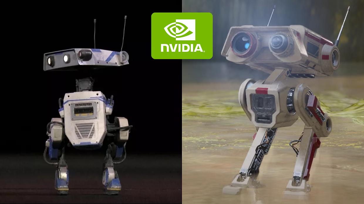 NVIDIA svela 'Blue': il droide ispirato a Star Wars che rivoluziona la tecnologia alla GTC 2025