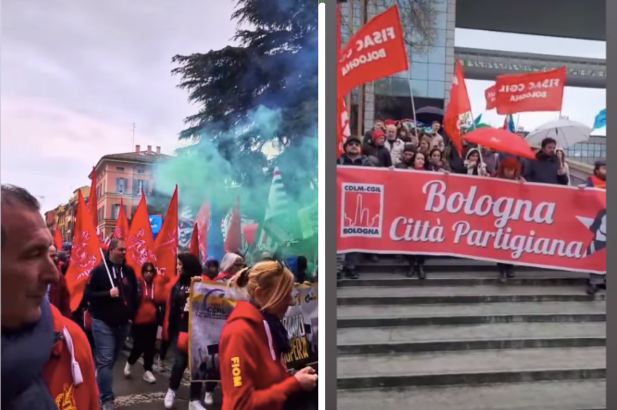 Metalmeccanici e sindacati scendono in piazza per il rinnovo del contratto collettivo