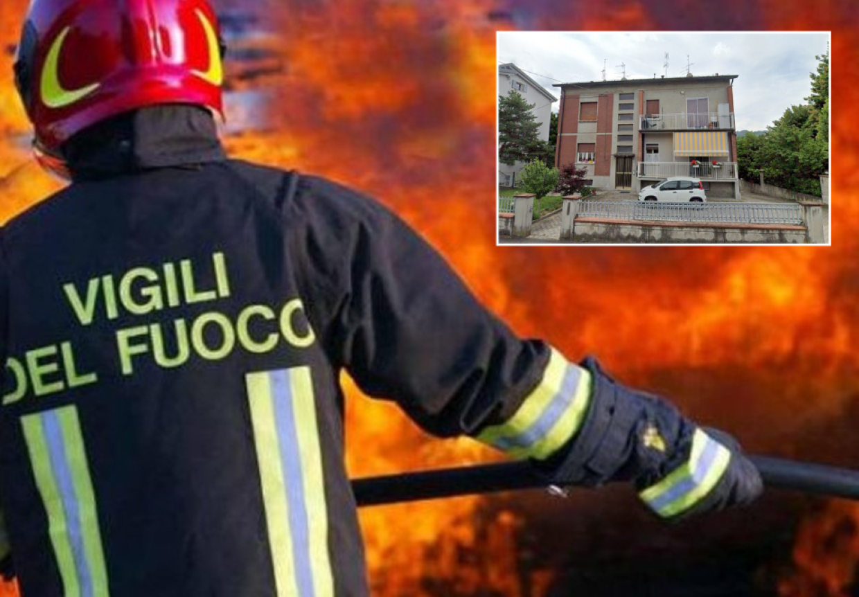 Notte di paura a Roteglia: incendio in un appartamento, evacuati i residenti