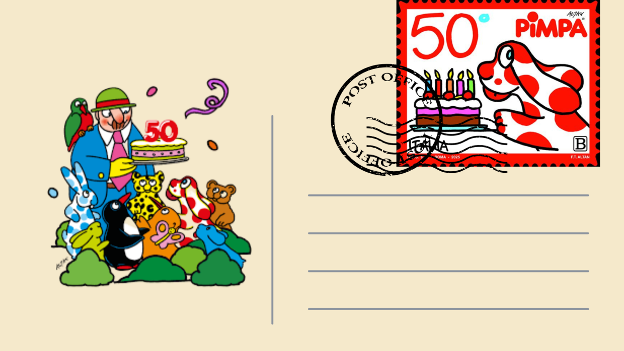 Pimpa festeggia 50 anni: Poste  Italiane celebra l’iconica cagnolina della letteratura italiana per l'infanzia