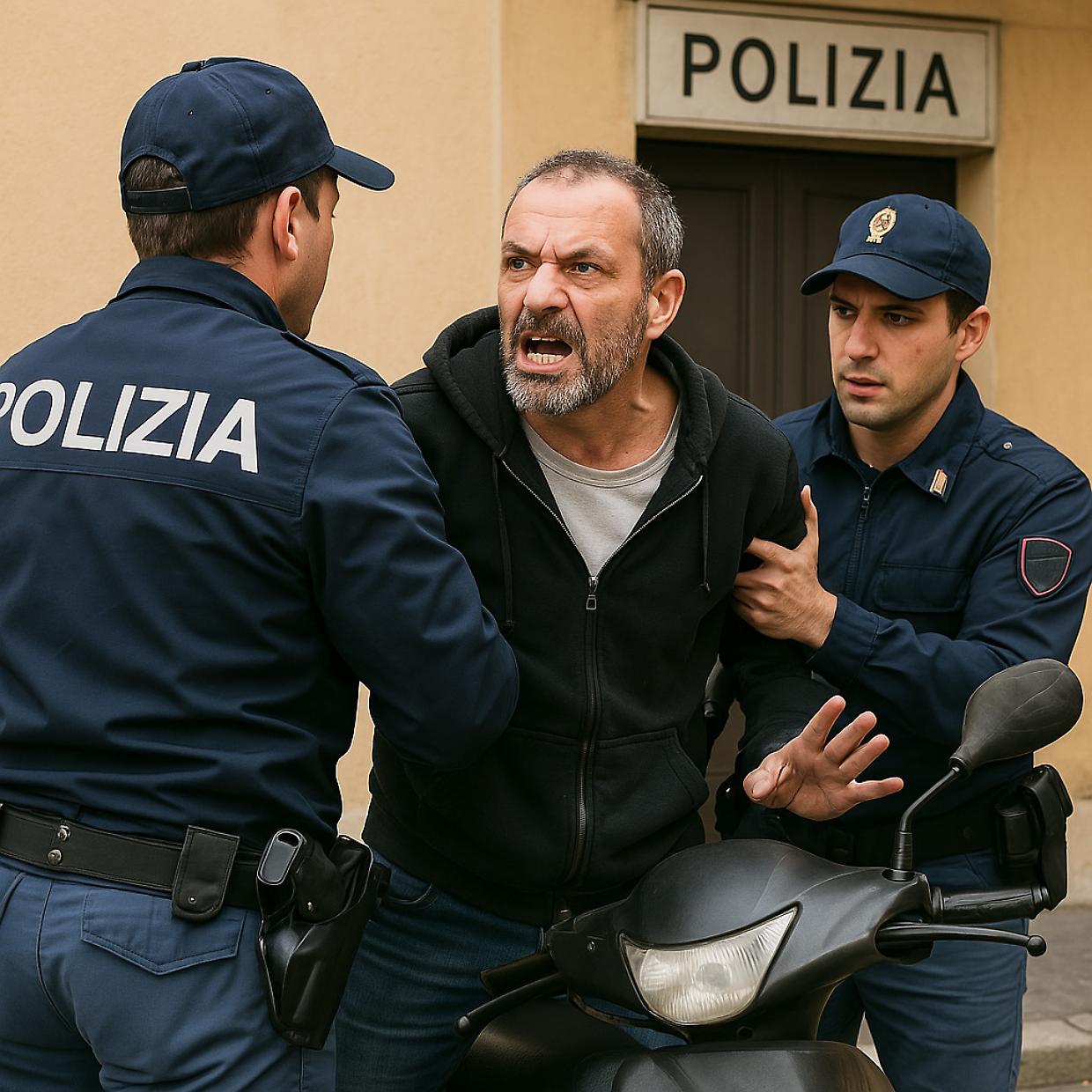 Sfreccia in scooter per la città e scappa dai domiciliari: arrestato un 43enne pregiudicato