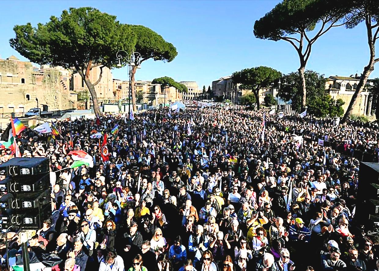 Manifestazione di Roma