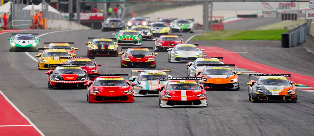 Il Ferrari Challenge Europe accende i motori a Misano: sarà anche in tv su Dazn