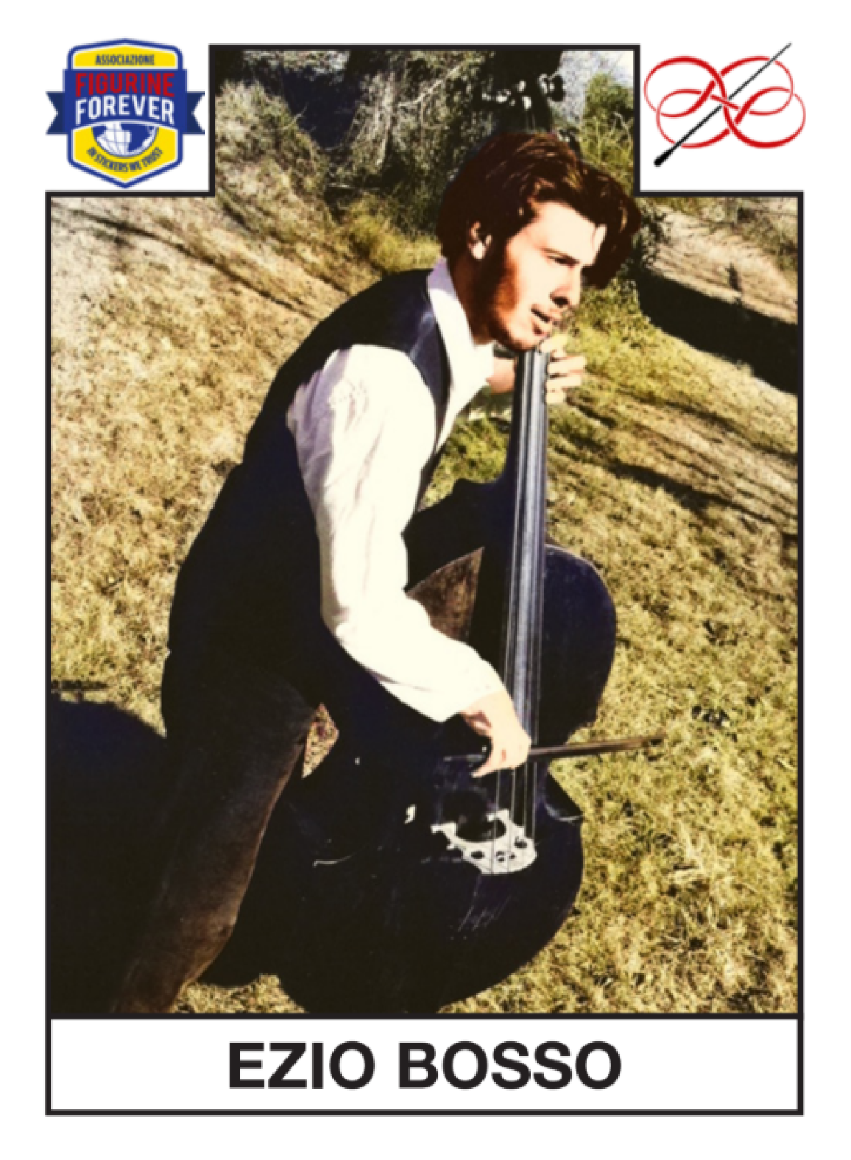 "Forever Sticker #9: la figurina solidale in omaggio a Ezio Bosso che sostiene i giovani talenti musicali