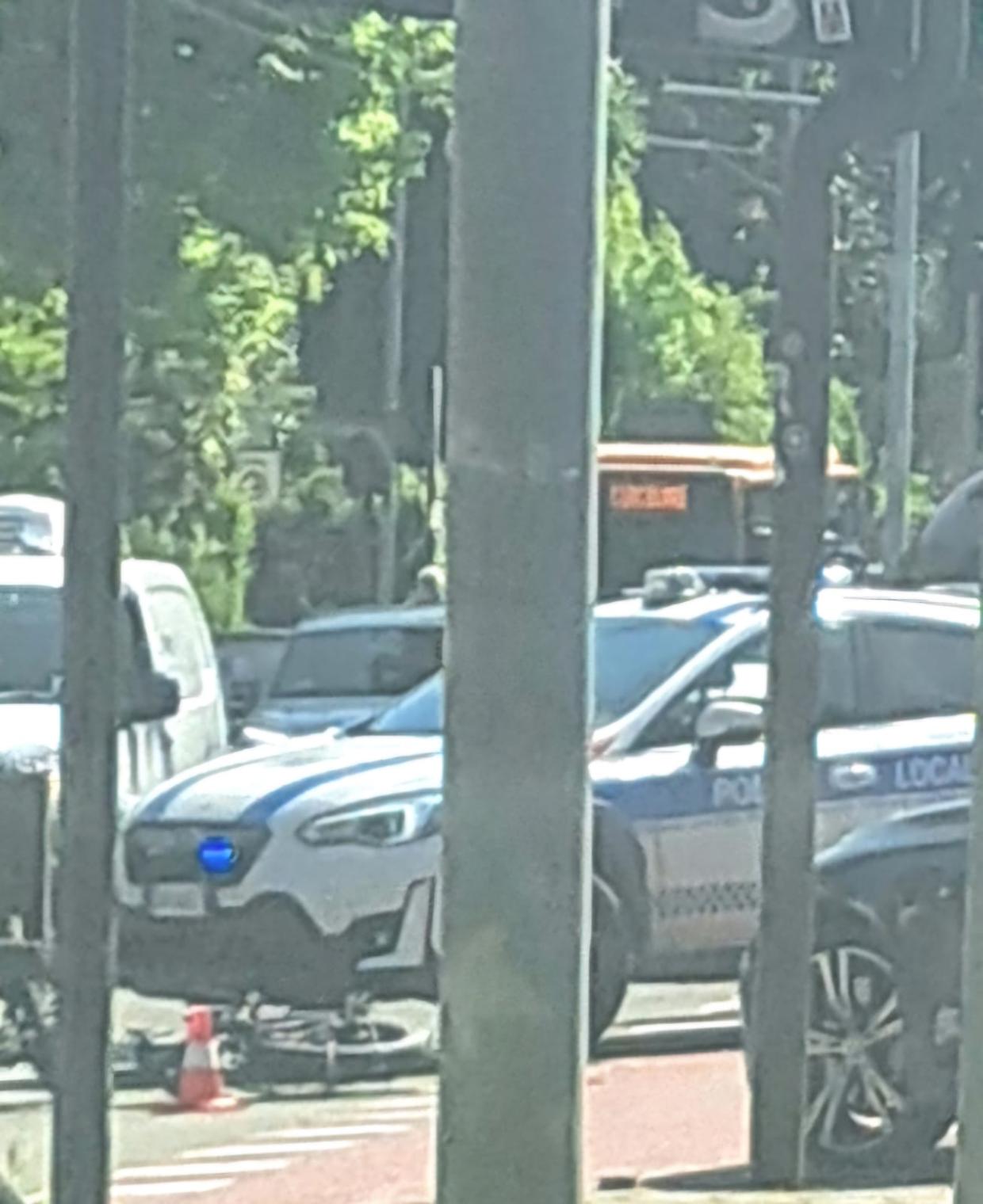Ennesimo incidente auto-bicicletta sui viali