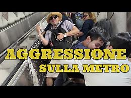 Simone Cicalone, un'altra aggressione nella metro di Roma IL VIDEO