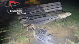 Bruciano una macchina nel parco di Villa Marini: denunciati due minorenni