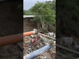 Traversara, le immagini dell'alluvione IL VIDEO