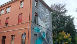 "Ombre del Passato": un murale per combattere la violenza di genere a Bologna