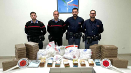 Bologna: maxi sequestro di cocaina, arrestato un 26enne albanese