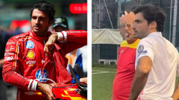 Carlos Sainz: dal circuito alla partita di calcetto a Modena