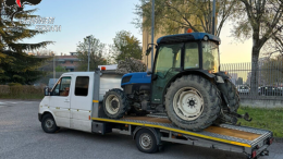 Furti di mezzi agricoli per 800mila euro: smantellata la banda