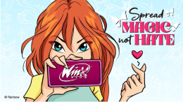 Il "potere delle Winx" contro il bullismo online